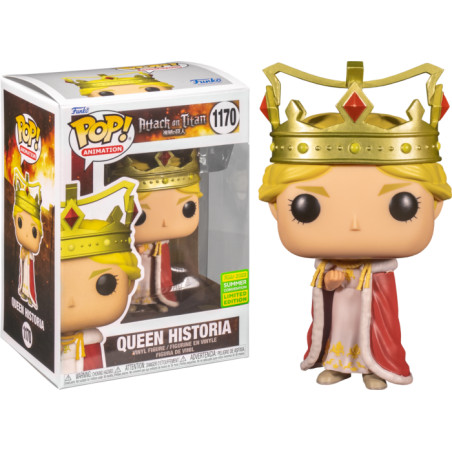 QUEEN HISTORIA / ATTACK ON TITAN / FIGURINE FUNKO POP / EXCLUSIVE SDCC 2022