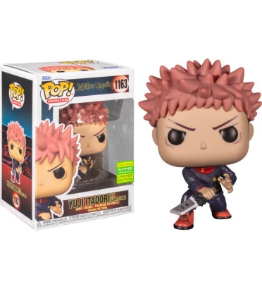 YUJI ITADORI WITH KNIFE / JUJUTSU KAISEN / FIGURINE FUNKO POP / EXCLUSIVE SDCC 2022 YUJI ITADORI WITH KNIFE / JUJUTSU KAISEN / FIGURINE FUNKO POP / EXCLUSIVE SDCC 2022
