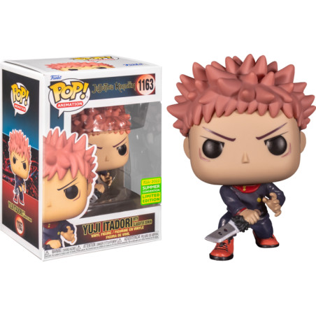 YUJI ITADORI WITH KNIFE / JUJUTSU KAISEN / FIGURINE FUNKO POP / EXCLUSIVE SDCC 2022