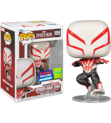 SPIDER-MAN 2099 WHITE SUIT / SPIDER-MAN / FIGURINE FUNKO POP / EXCLUSIVE SDCC 2022