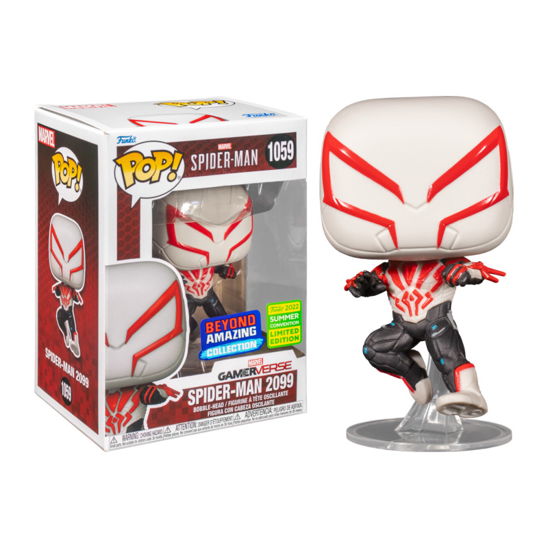 SPIDER-MAN 2099 WHITE SUIT / SPIDER-MAN / FIGURINE FUNKO POP / EXCLUSIVE SDCC 2022