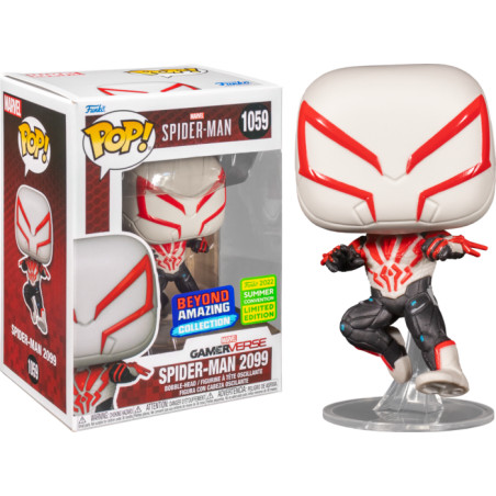 SPIDER-MAN 2099 WHITE SUIT / SPIDER-MAN / FIGURINE FUNKO POP / EXCLUSIVE SDCC 2022