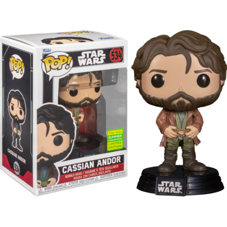 CASSIAN ANDOR / STAR WARS / FIGURINE FUNKO POP / EXCLUSIVE SDCC 2022