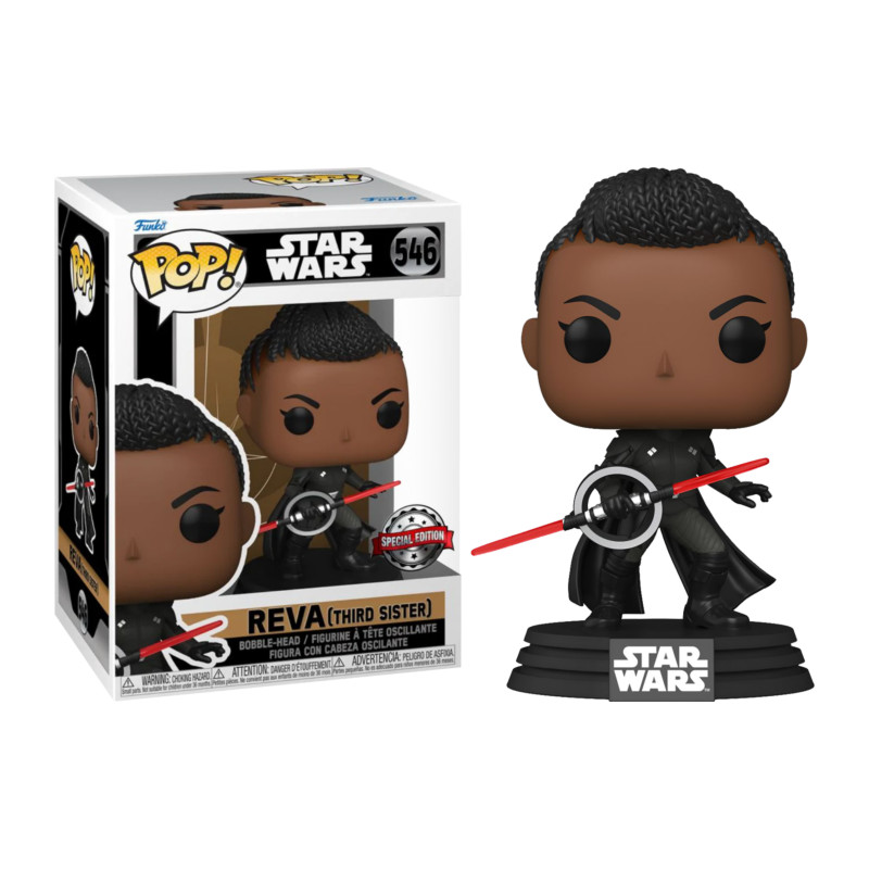 REVA THIRD SISTER WITH LIGHTSABER / STAR WARS OBI-WAN / FIGURINE FUNKO POP / EXCLUSIVE SPECIAL EDITION