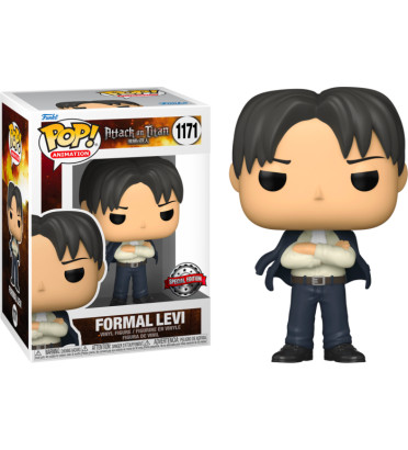 FORMAL LEVI / ATTACK ON TITAN / FIGURINE FUNKO POP / EXCLUSIVE SPECIAL EDITION