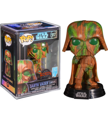 DARK VADOR ENDOR ARTIST SERIES WITH POP PROTECTOR / STAR WARS / FIGURINE FUNKO POP / EXCLUSIVE SPECIAL EDITION DARK VADOR ENDOR ARTIST SERIES WITH POP PROTECTOR / STAR WARS / FIGURINE FUNKO POP / EXCLUSIVE SPECIAL EDITION