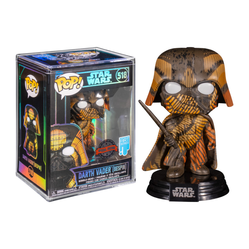 DARK VADOR BESPIN ARTIST SERIES WITH POP PROTECTOR / STAR WARS / FIGURINE FUNKO POP / EXCLUSIVE SPECIAL EDITION