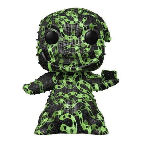 OOEGIE BOOGIE VERT ARTISTS SERIES WITH CASE PROTECTOR / LETRANGE NOEL DE MR JACK / FIGURINE FUNKO POP / EXCLUSIVE FUNKO SHOP