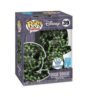 OOEGIE BOOGIE VERT ARTISTS SERIES WITH CASE PROTECTOR / L'ETRANGE NOEL DE MR JACK / FIGURINE FUNKO POP / EXCLUSIVE FUNKO SHOP