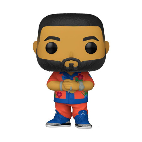 DJ KHALED FLORAL SHIRT / DJ KHALED / FIGURINE FUNKO POP / EXCLUSIVE FUNKO SHOP