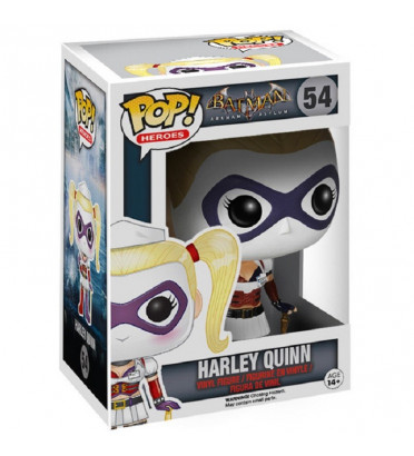 HARLEY QUINN / BATMAN ARKHAM ASYLUM / FIGURINE FUNKO POP