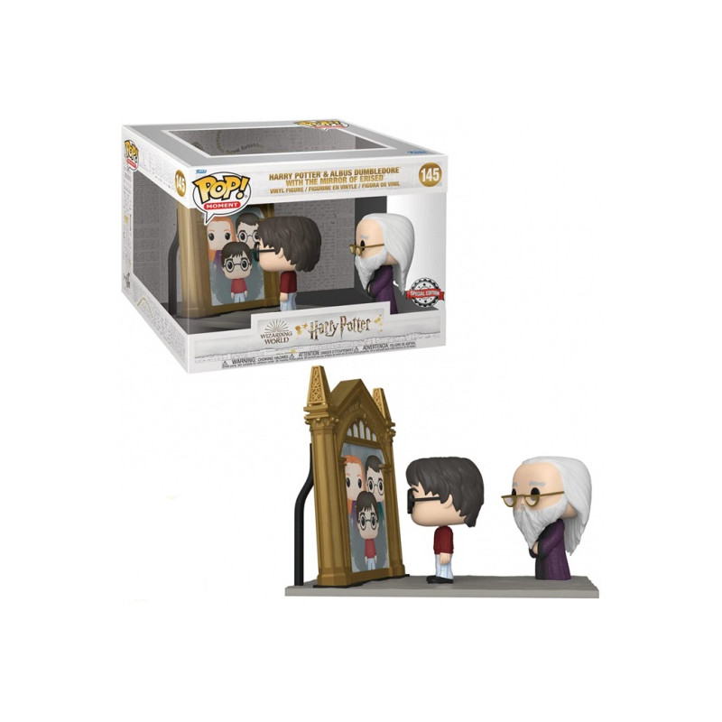 HARRY POTTER ET ALBUS DUMBLEDORE WITH THE MIRROR OF ERISED / HARRY POTTER / FIGURINE FUNKO POP / EXCLUSIVE SPECIAL EDITION