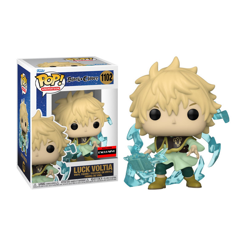 Luck Voltia / Black Clover / Funko Pop Animation 1102 / Exclusive AAA Anime