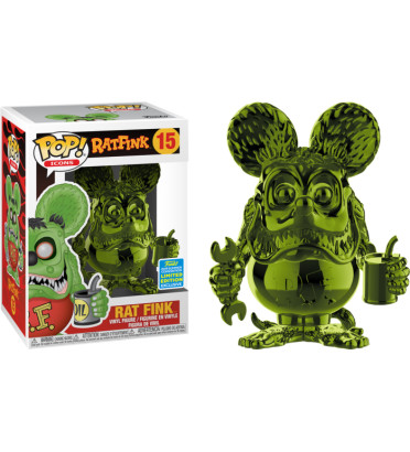 RAT FINK GREEN CHROME / RAT FINK / FIGURINE FUNKO POP / EXCLUSIVE SDCC 2019