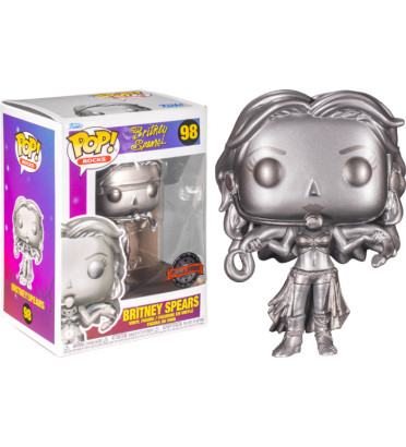 BRITNEY SPEARS SLAVE 4 U METALLIC / BRITNEY SPEARS / FIGURINE FUNKO POP / EXCLUSIVE SPECIAL EDITION BRITNEY SPEARS SLAVE 4 U METALLIC / BRITNEY SPEARS / FIGURINE FUNKO POP / EXCLUSIVE SPECIAL EDITION