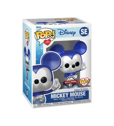 MICKEY MOUSE METALLIC / MAKE A WISH / FIGURINE FUNKO POP / EXCLUSIVE SPECIAL EDITION MICKEY MOUSE METALLIC / MAKE A WISH / FIGURINE FUNKO POP / EXCLUSIVE SPECIAL EDITION