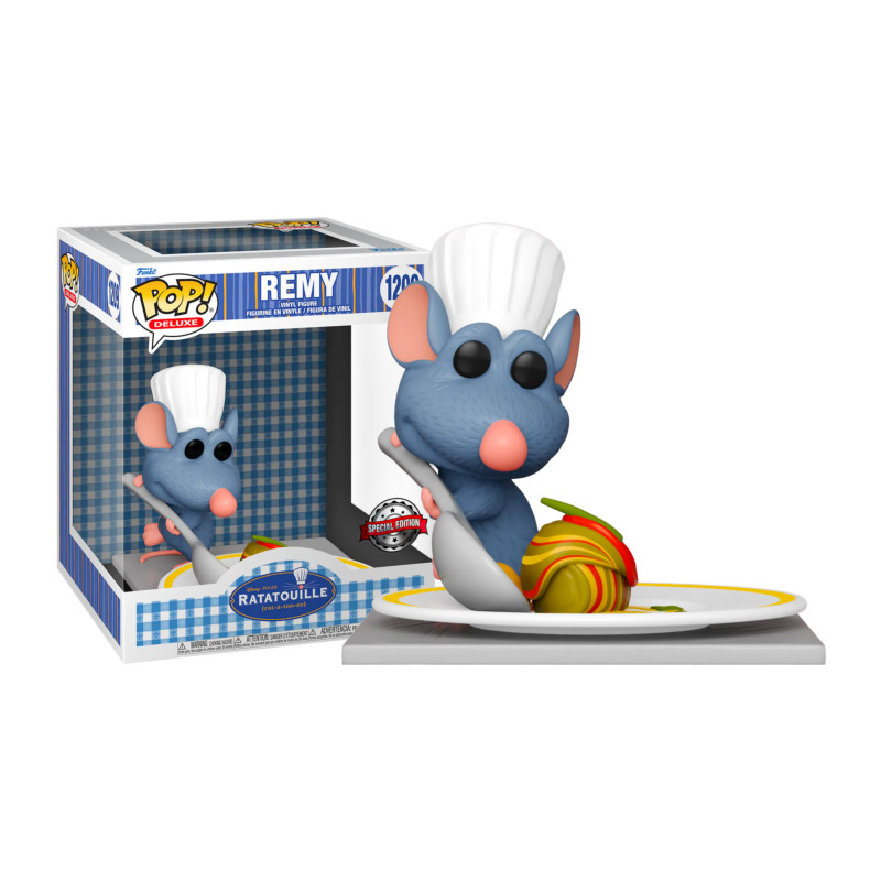 REMY WITH RATATOUILLE / RATATOUILLE / FIGURINE FUNKO POP / EXCLUSIVE SPECIAL EDITION