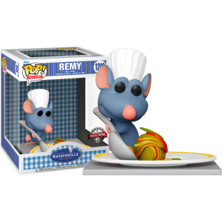 REMY WITH RATATOUILLE / RATATOUILLE / FIGURINE FUNKO POP / EXCLUSIVE SPECIAL EDITION