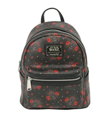 MINI SAC A DOS DARK VADOR SUGAR ROSES / STAR WARS / LOUNGEFLY MINI SAC A DOS DARK VADOR SUGAR ROSES / STAR WARS / LOUNGEFLY