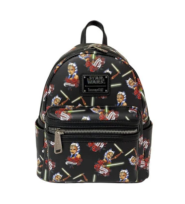 MINI SAC A DOS AHSOKA TATTOO / STAR WARS / LOUNGEFLY MINI SAC A DOS AHSOKA TATTOO / STAR WARS / LOUNGEFLY