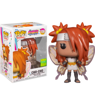 SUPER CHO-CHO BUTTERFLY MODE / BORUTO / FIGURINE FUNKO POP / EXCLUSIVE SDCC 2022