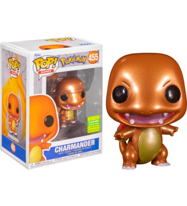 CHARMANDER METALLIC / POKEMON / FIGURINE FUNKO POP / EXCLUSIVE SDCC 2022