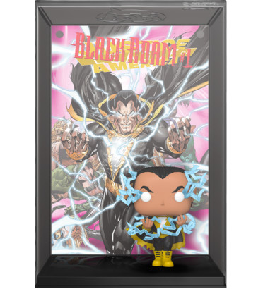 BLACK ADAM LIGHTNING COMIC COVERS / BLACK ADAM / FIGURINE FUNKO POP / GITD