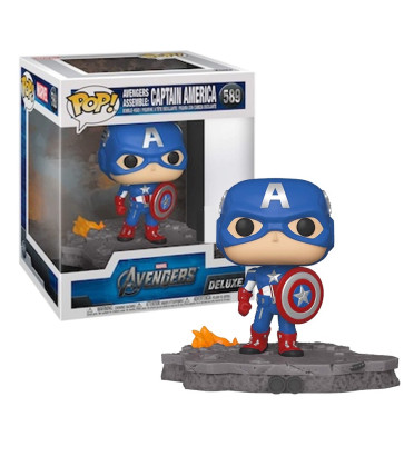 AVENGERS ASSEMBLE CAPTAIN AMERICA / AVENGERS / FIGURINE FUNKO POP / EXCLUSIVE SPECIAL EDITION