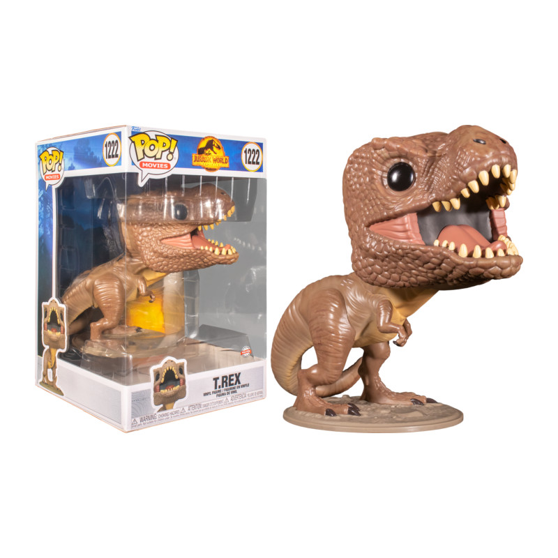 T-REX SUPER OVERSIZED / JURASSIC WORLD DOMINION / FIGURINE FUNKO POP / EXCLUSIVE SPECIAL EDITION