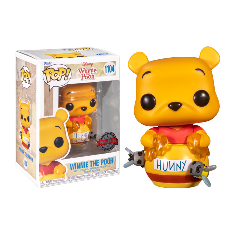 Figurine Winnie The Pooh In Honey Pot / Winnie L'Ourson / Funko Pop Disney  1104 / Exclusive Special Edition