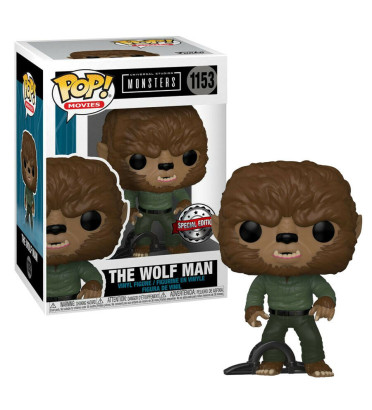 THE WOLF MAN / MONSTERS / FIGURINE FUNKO POP / EXCLUSIVE SPECIAL EDITION
