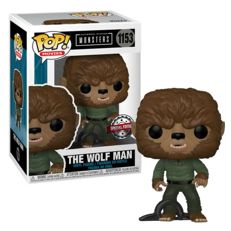 THE WOLF MAN / MONSTERS / FIGURINE FUNKO POP / EXCLUSIVE SPECIAL EDITION