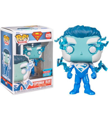 SUPERMAN BLUE / SUPERMAN / FIGURINE FUNKO POP / EXCLUSIVE NYCC 2021