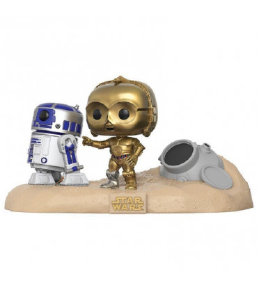 ATTERRISSAGE NAVETTE DE SECOURS / STAR WARS MOVIE MOMENTS / FIGURINE FUNKO POP