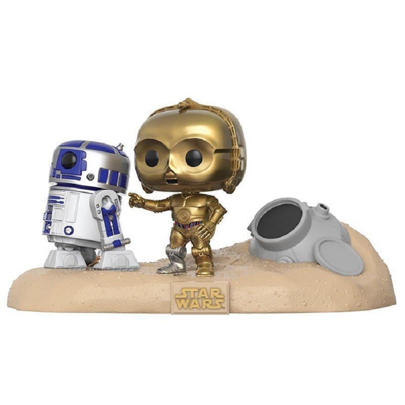 ATTERRISSAGE NAVETTE DE SECOURS / STAR WARS MOVIE MOMENTS / FIGURINE FUNKO POP