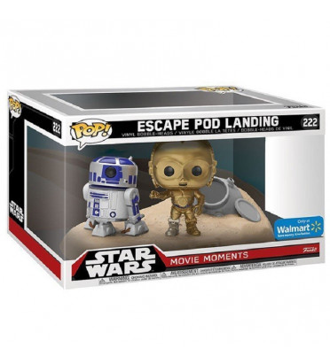 ATTERRISSAGE NAVETTE DE SECOURS / STAR WARS MOVIE MOMENTS / FIGURINE FUNKO POP