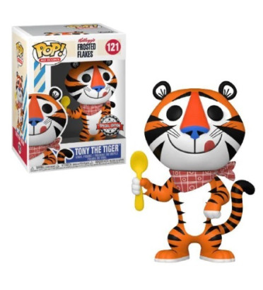 TONY THE TIGGER / KELLOGGS FROSTED FLAKES / FIGURINE FUNKO POP / EXCLUSIVE SPECIAL EDITION
