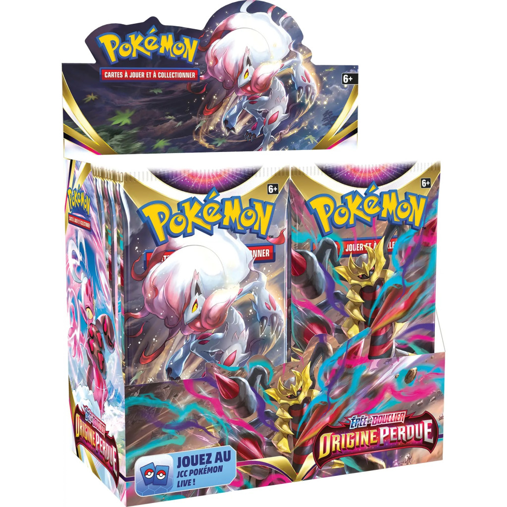 Display De 36 Boosters Origine Perdue / Pokemon JCC