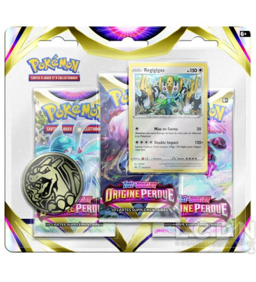 PACK 3 BOOSTERS ORIGINE PERDUE / CARTE POKEMON VF