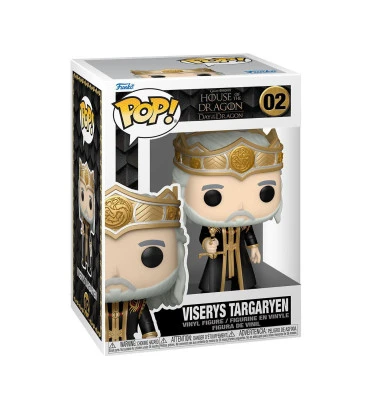 VISERYS TARGARYEN / GAME OF THRONE HOUSE OF THE DRAGON / FIGURINE FUNKO POP VISERYS TARGARYEN / GAME OF THRONE HOUSE OF THE DRAGON / FIGURINE FUNKO POP
