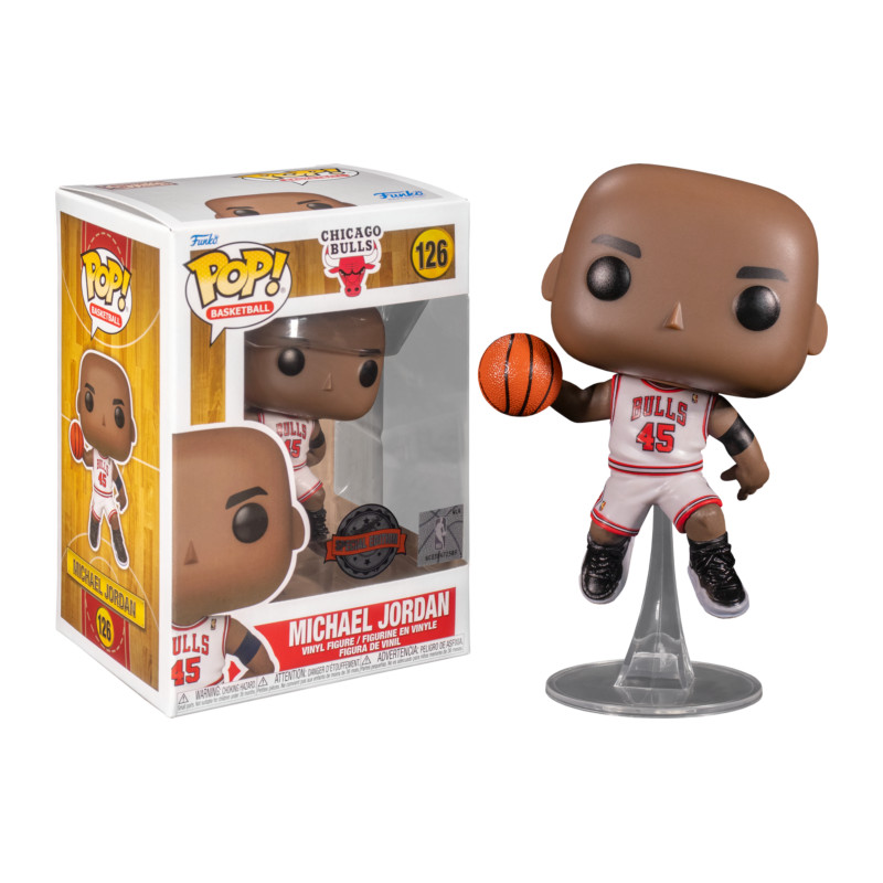 MICHAEL JORDAN PLAYOFFS 1995 / CHICAGO BULLS / FIGURINE FUNKO POP / EXCLUSIVE SPECIAL EDITION