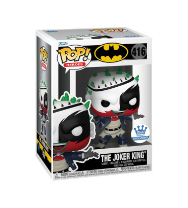 THE JOKER KING / BATMAN / FIGURINE FUNKO POP / EXCLUSIVE FUNKO SHOP