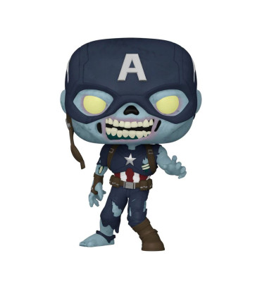 ZOMBIE CAPTAIN AMERICA / MARVEL WHAT IF / FIGURINE FUNKO POP / EXCLUSIVE FUNKO SHOP