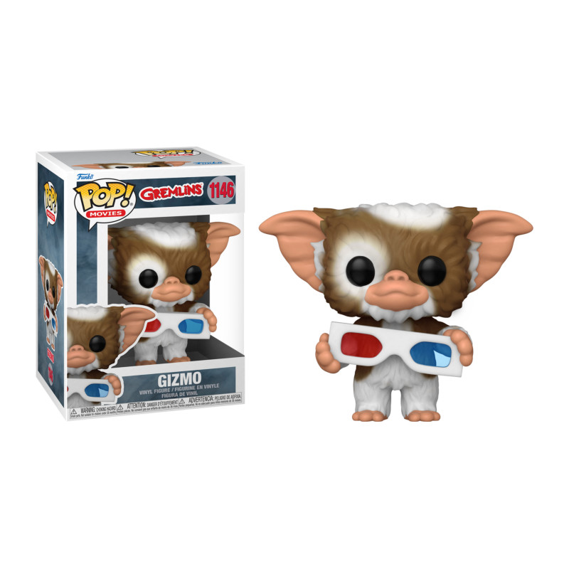 GIZMO WITH 3D GLASSES / GREMLINS / FIGURINE FUNKO POP