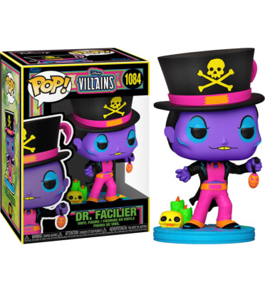 DR FACILIER BLACKLIGHT / VILLAINS / FIGURINE FUNKO POP / EXCLUSIVE SPECIAL EDITION