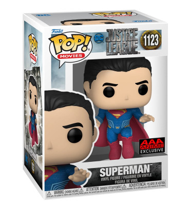 SUPERMAN FLYING / JUSTICE LEAGUE / FIGURINE FUNKO POP / EXCLUSIVE AAA ANIME