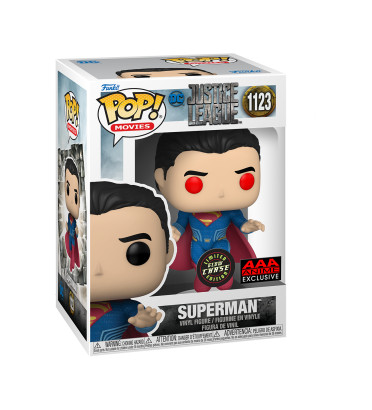 SUPERMAN FLYING / JUSTICE LEAGUE / FIGURINE FUNKO POP / EXCLUSIVE AAA ANIME / CHASE