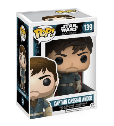 CAPITAINE CASSIAN / STAR WARS / FIGURINE FUNKO POP CAPITAINE CASSIAN / STAR WARS / FIGURINE FUNKO POP