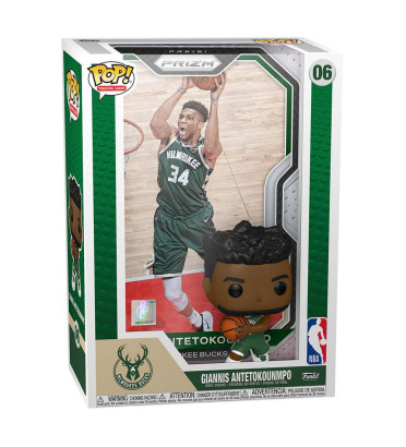 GIANNIS ANTETOKOUNMPO TRADING CARD / WARRIORS / FIGURINE FUNKO POP GIANNIS ANTETOKOUNMPO TRADING CARD / WARRIORS / FIGURINE FUNKO POP