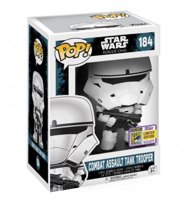 COMBAT ASSAULT TANK TROOPER / STAR WARS / FIGURINE FUNKO POP / SDCC 2017 EXCLUSIVE